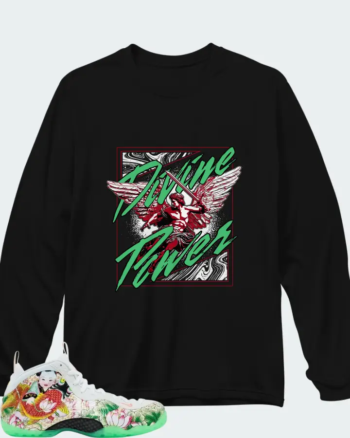 Nike Air Foamposite One Pro Tianjin 2.0 Matching Long Sleeve T-Shirt
