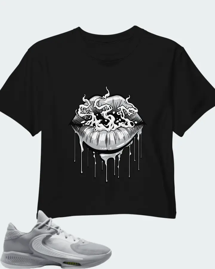 Nike Zoom Freak 4 Wolf Grey Matching Crop Top