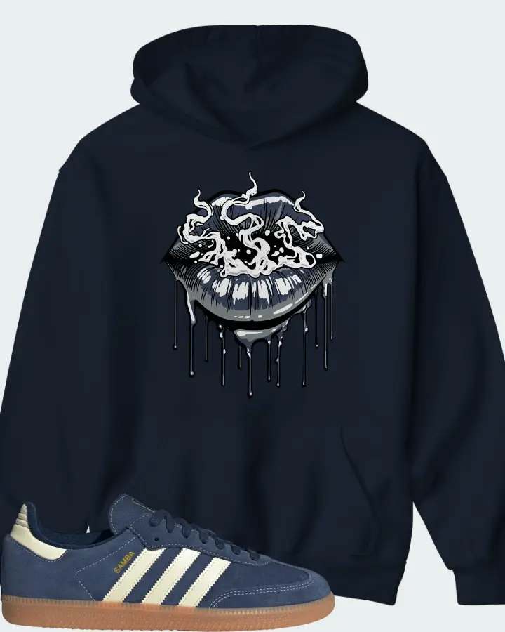 adidas Samba Night Indigo Warm Vanilla Matching Hoodie
