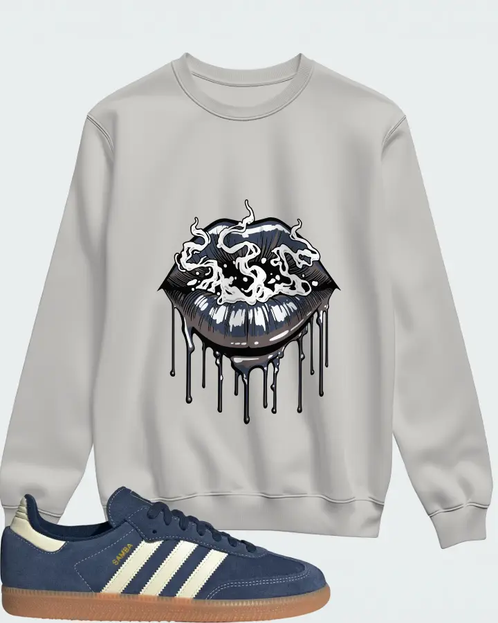 adidas Samba Night Indigo Warm Vanilla Matching Sweatshirt