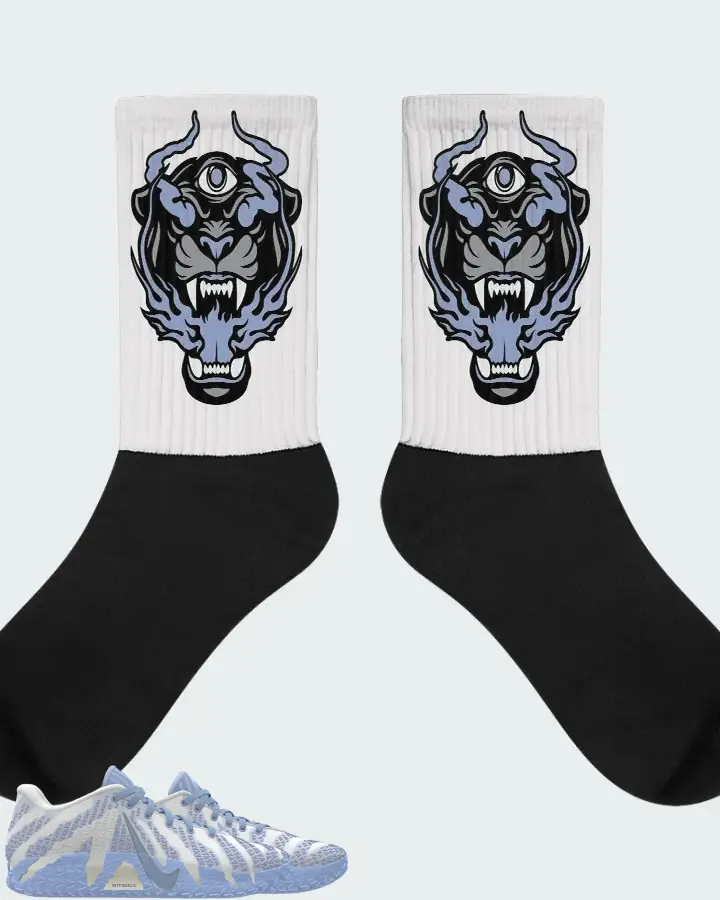 Ja 3 By You Cobalt Bliss Matching Socks