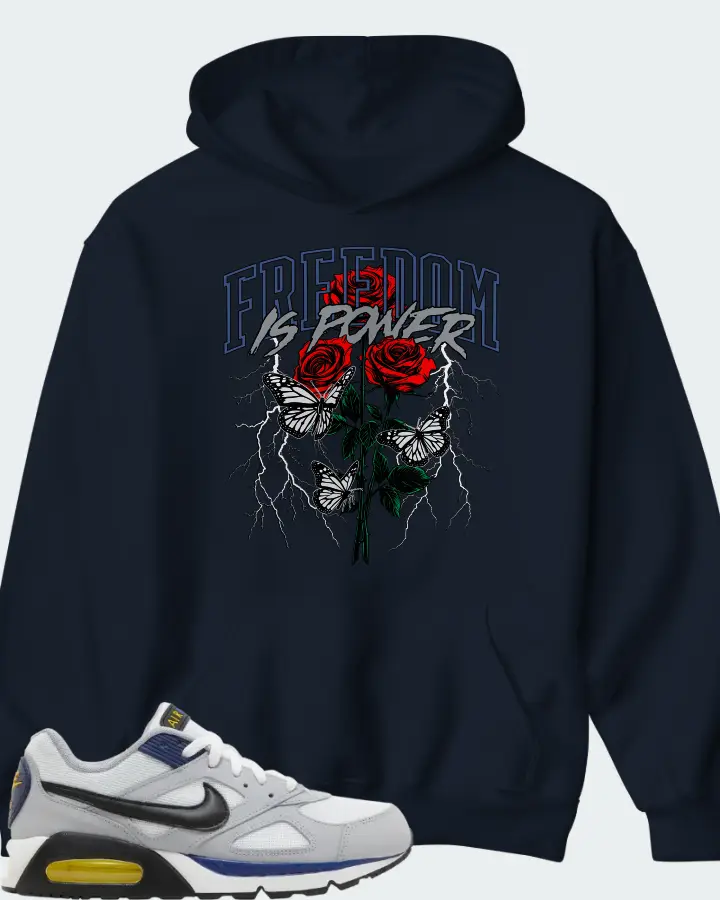 Nike Air Max IVO White Grey Blue Matching Hoodie