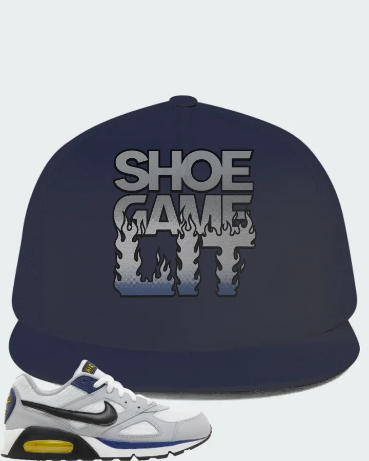 Nike Air Max IVO White Grey Blue Matching Hat
