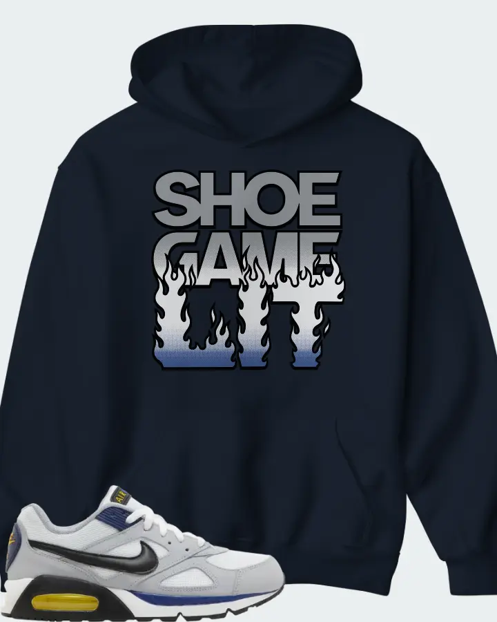 Nike Air Max IVO White Grey Blue Matching Hoodie