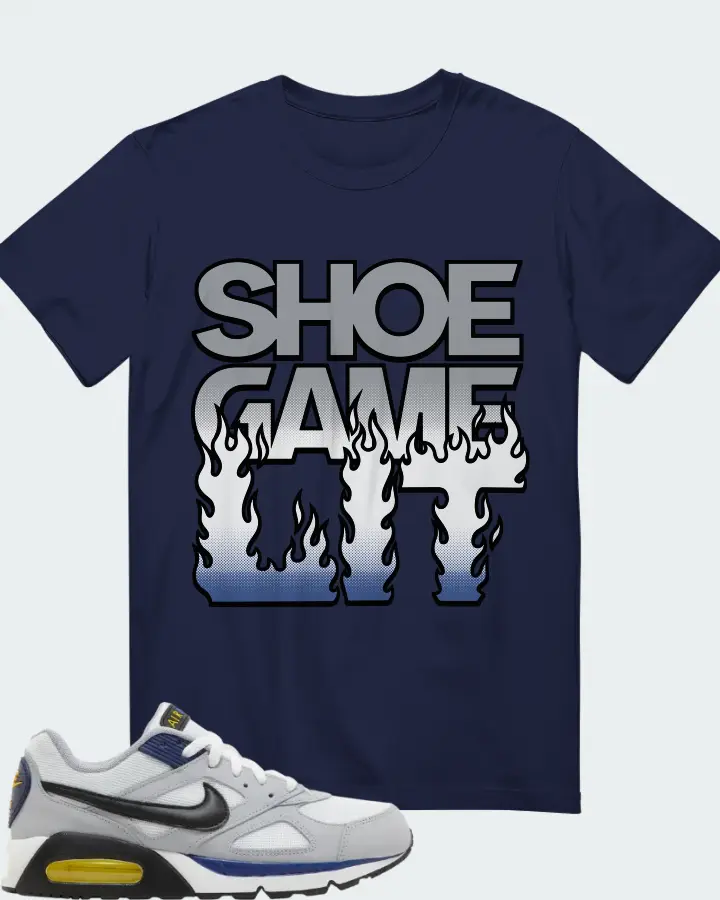 Nike Air Max IVO White Grey Blue Matching T-Shirt