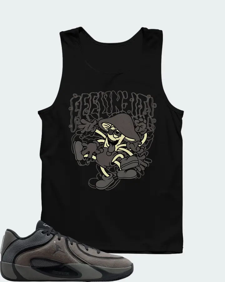 Air Jordan Tatum 4 Smoke Grey Matching Tank Top