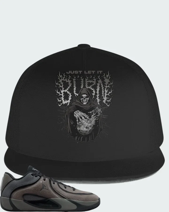 Air Jordan Tatum 4 Smoke Grey Matching Hat