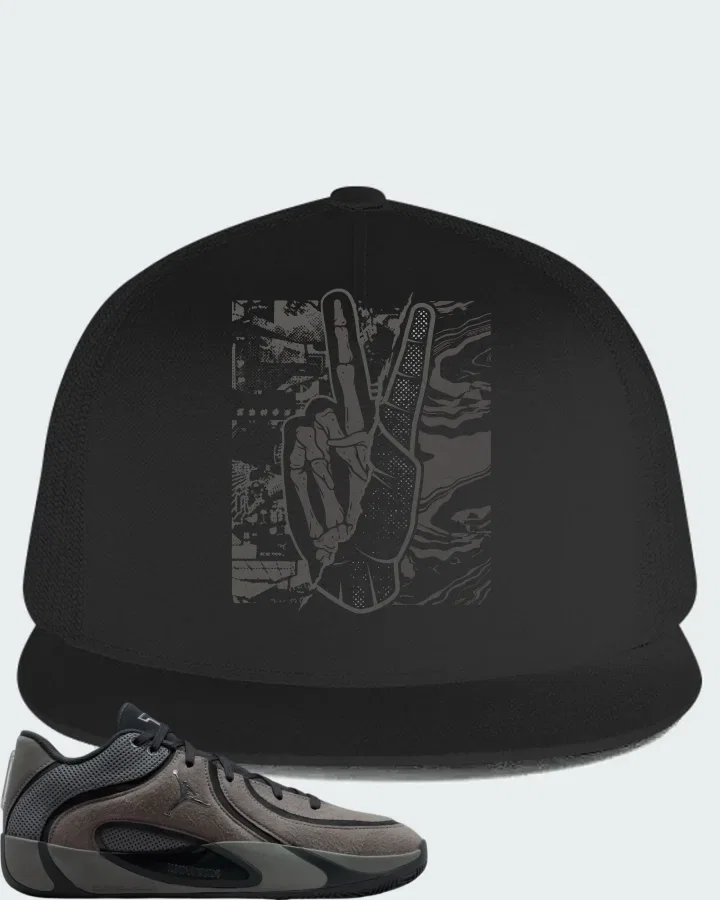 Air Jordan Tatum 4 Smoke Grey Matching Hat