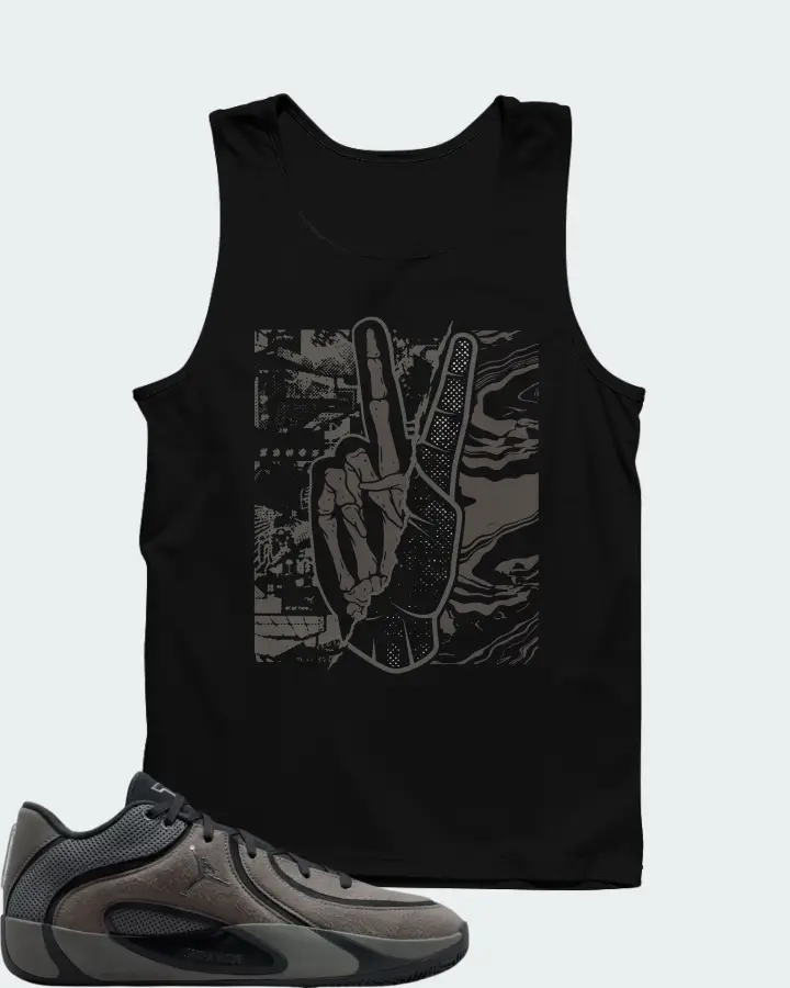 Air Jordan Tatum 4 Smoke Grey Matching Tank Top