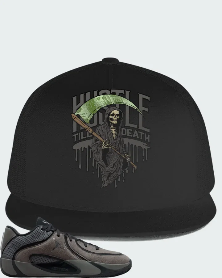 Air Jordan Tatum 4 Smoke Grey Matching Hat