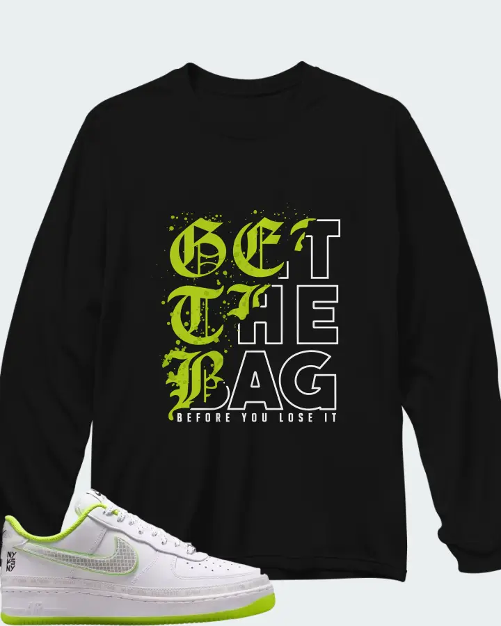 Nike Air Force 1 Low NY vs. NY Matching Long Sleeve T-Shirt