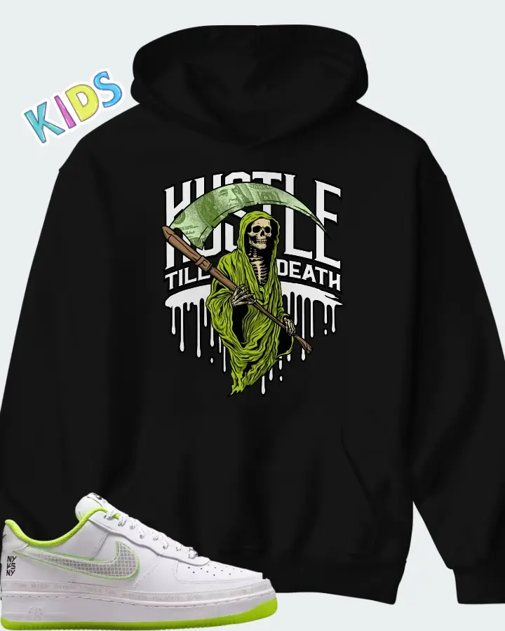 Nike Air Force 1 Low NY vs. NY Matching Kid's Hoodie