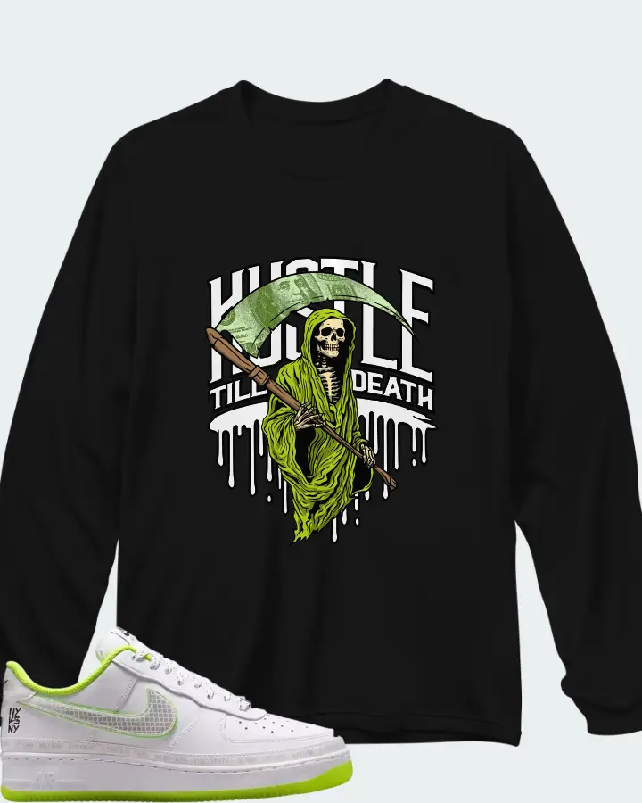 Nike Air Force 1 Low NY vs. NY Matching Long Sleeve T-Shirt