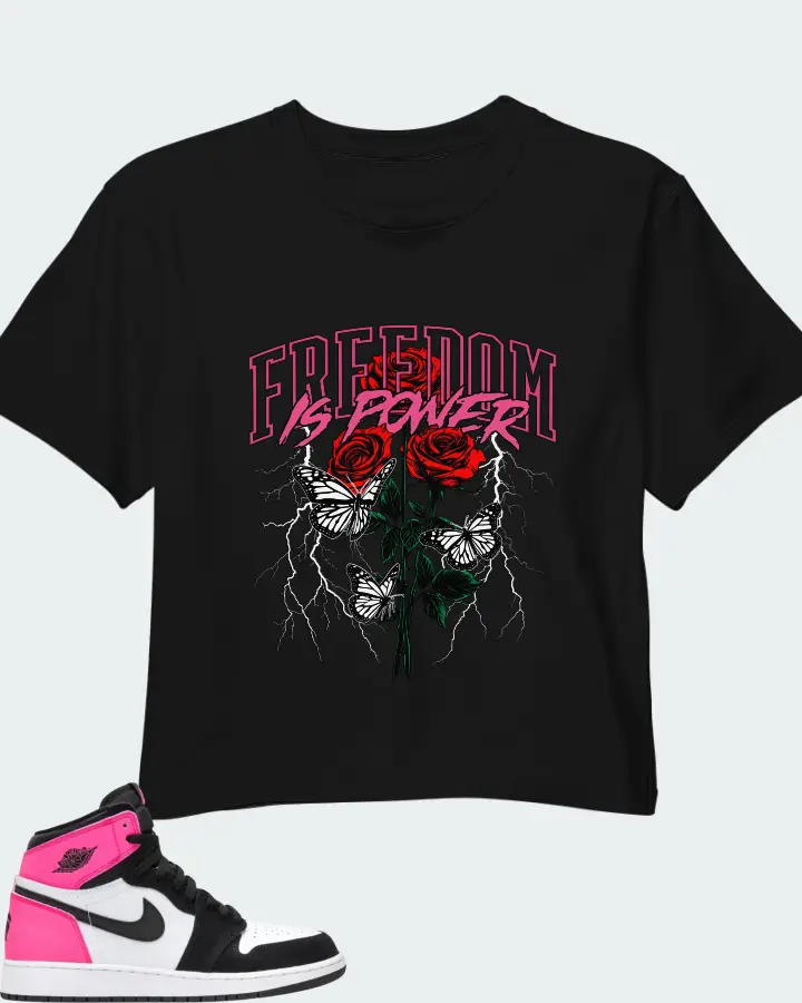 Air Jordan 1 Retro High GG Valentine's Day Matching Crop Top
