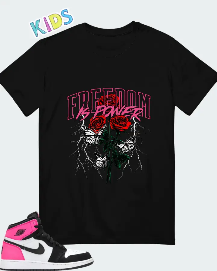 Air Jordan 1 Retro High GG Valentine's Day Matching Kid's T-Shirt