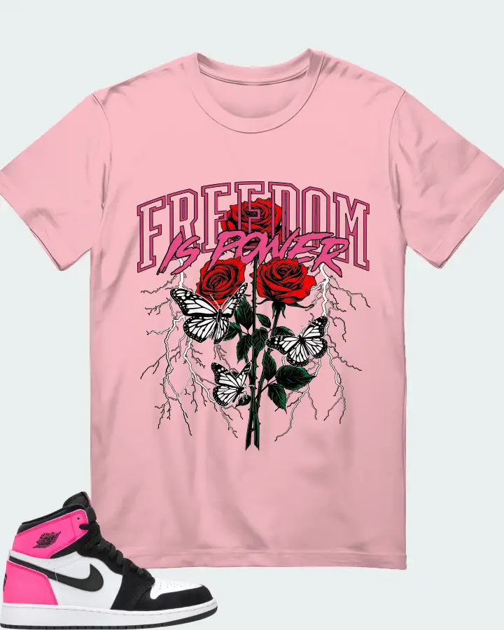 Air Jordan 1 Retro High GG Valentine's Day Matching T-Shirt