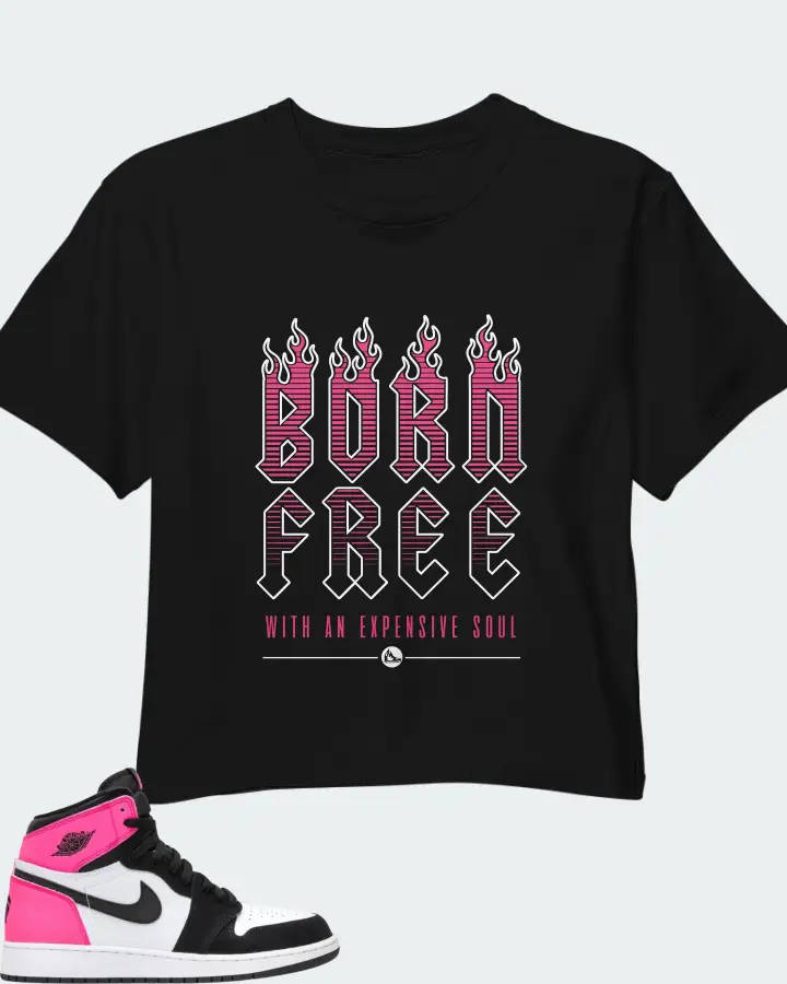 Air Jordan 1 Retro High GG Valentine's Day Matching Crop Top