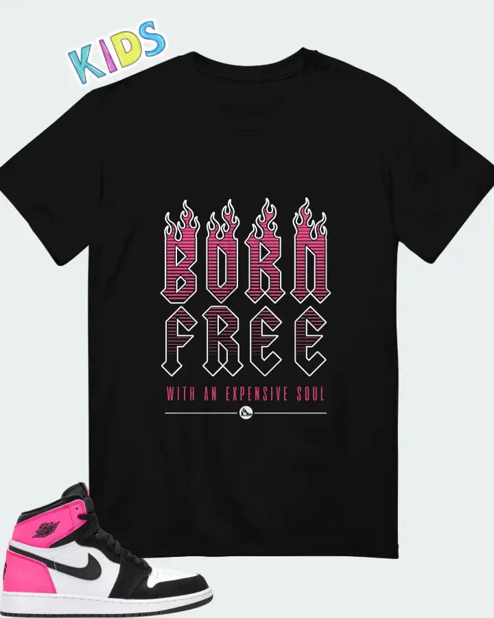 Air Jordan 1 Retro High GG Valentine's Day Matching Kid's T-Shirt