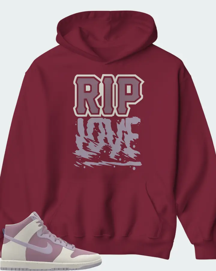 Nike Dunk High By You Sail Orchid Matching Hoodie