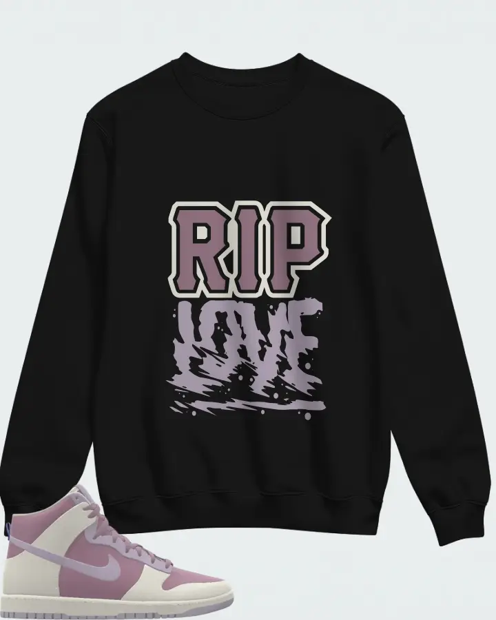 Nike Dunk High By You Sail Orchid Matching Sweatshirt