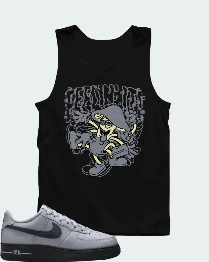 Nike Air Force 1 Wolf Grey Matching Tank Top