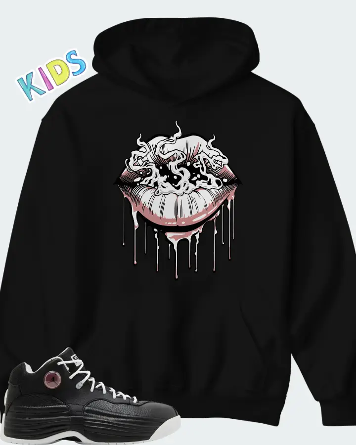 Air Jordan Jumpman Team 1 Black 2023 Matching Kid's Hoodie