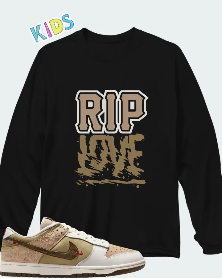 Nike Dunk Low Pegasus Pack Matching Kid's Long Sleeve T-Shirt