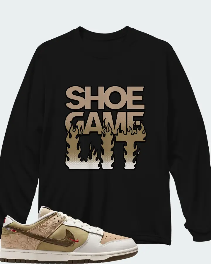 Nike Dunk Low Pegasus Pack Matching Long Sleeve T-Shirt