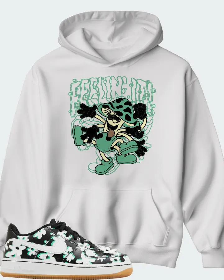 Nike Air Force 1 LV8 Flower Power Matching Hoodie