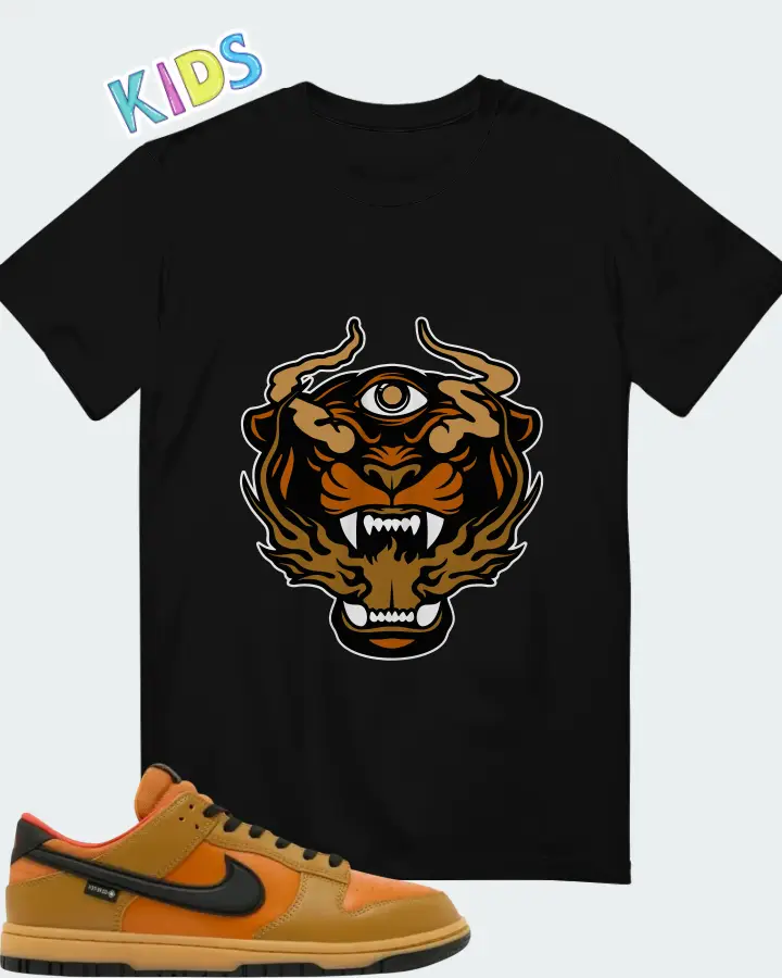 Nike Dunk Low GORE-TEX Wheat Ceramic Matching Kid's T-Shirt