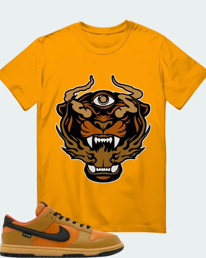 Nike Dunk Low GORE-TEX Wheat Ceramic Matching T-Shirt
