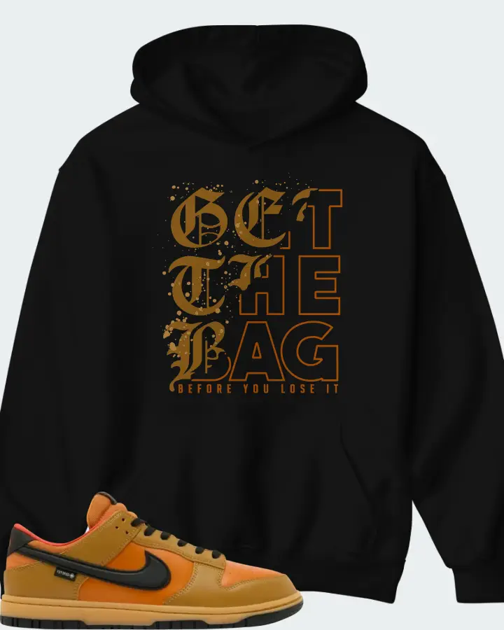 Nike Dunk Low GORE-TEX Wheat Ceramic Matching Hoodie