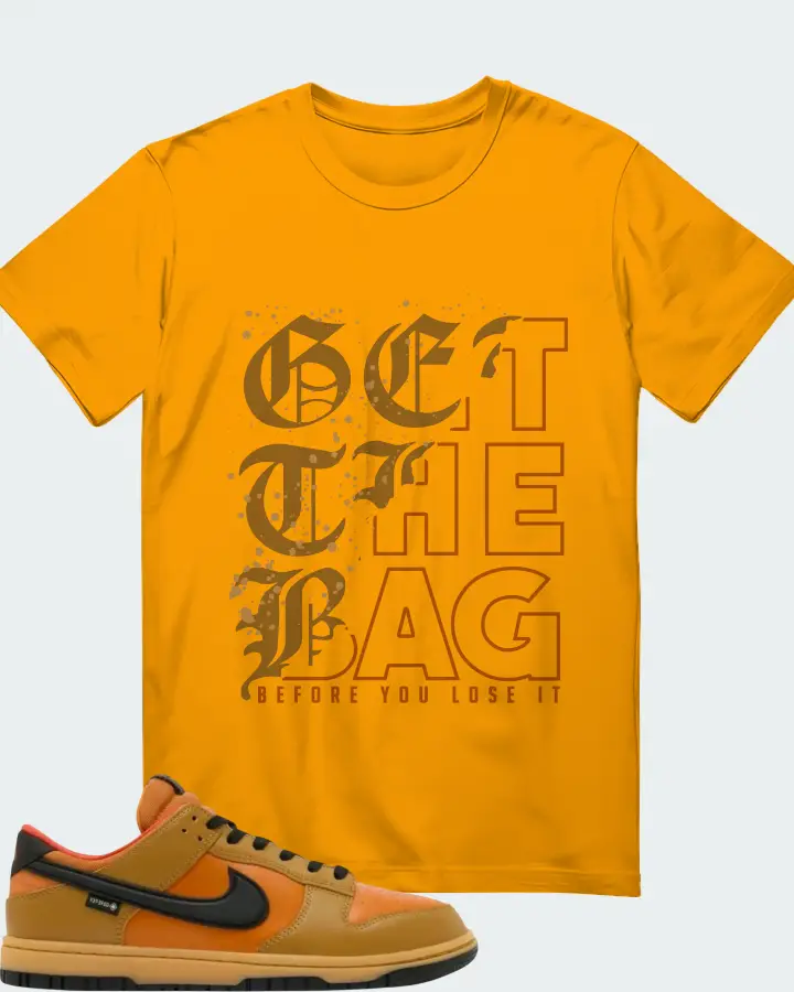 Nike Dunk Low GORE-TEX Wheat Ceramic Matching T-Shirt