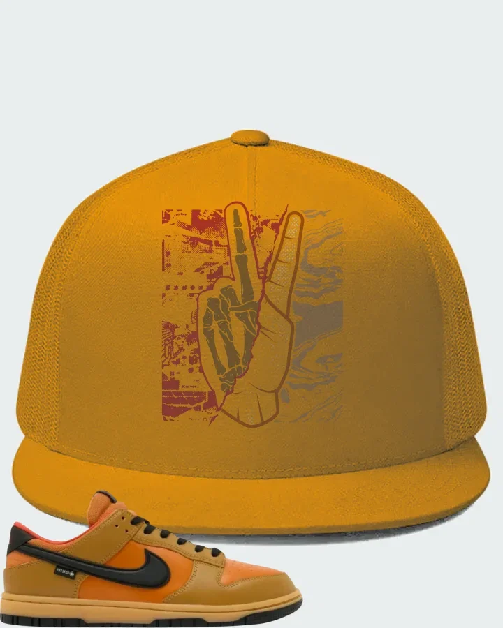 Nike Dunk Low GORE-TEX Wheat Ceramic Matching Hat