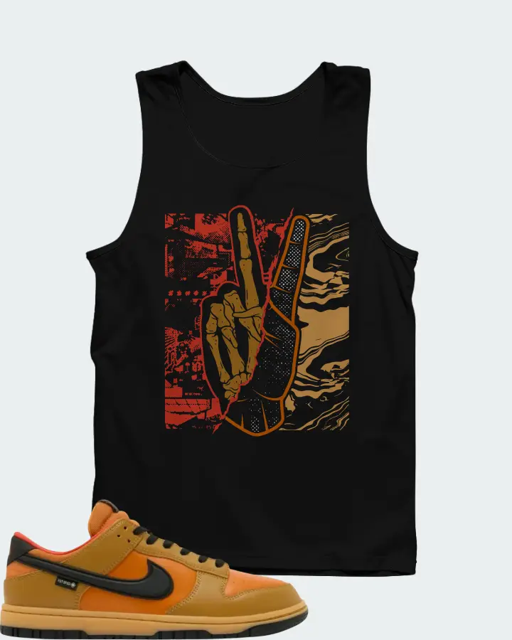 Nike Dunk Low GORE-TEX Wheat Ceramic Matching Tank Top