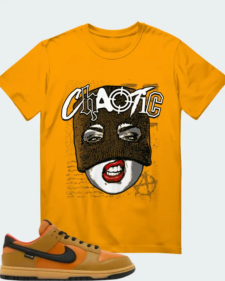Nike Dunk Low GORE-TEX Wheat Ceramic Matching T-Shirt