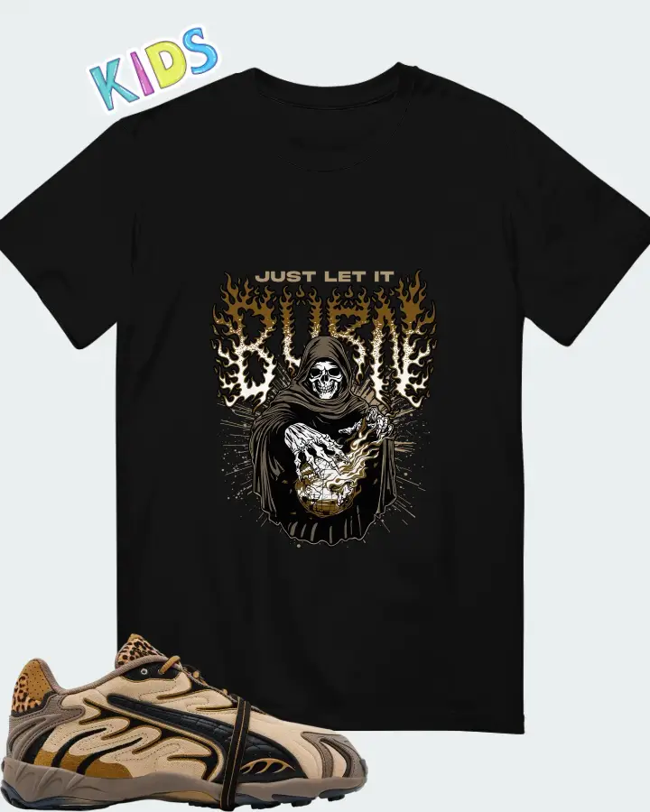A$AP Rocky x Puma Inhale Leopard Matching Kid's T-Shirt