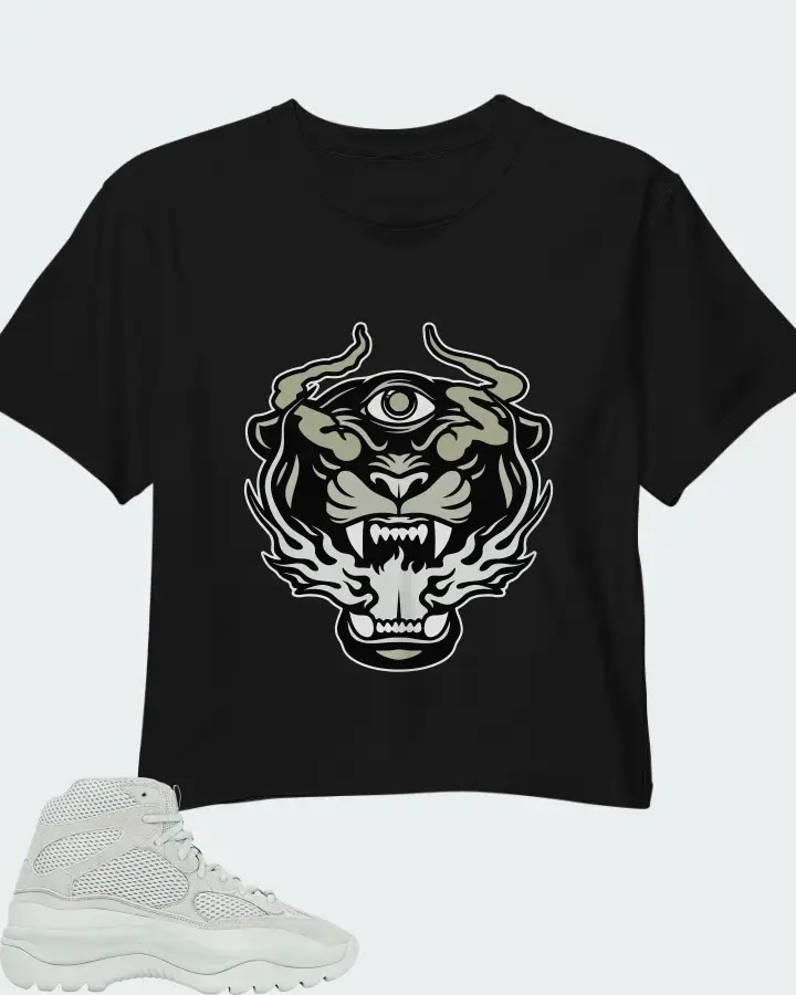 adidas Yeezy Desert Boot Salt 2024 Matching Crop Top