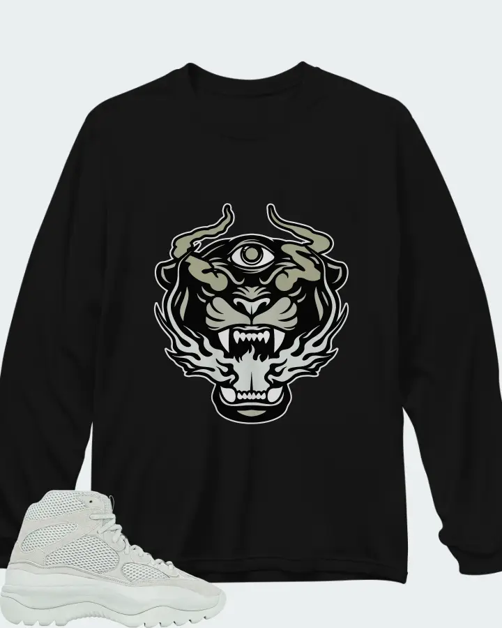 adidas Yeezy Desert Boot Salt 2024 Matching Long Sleeve T-Shirt