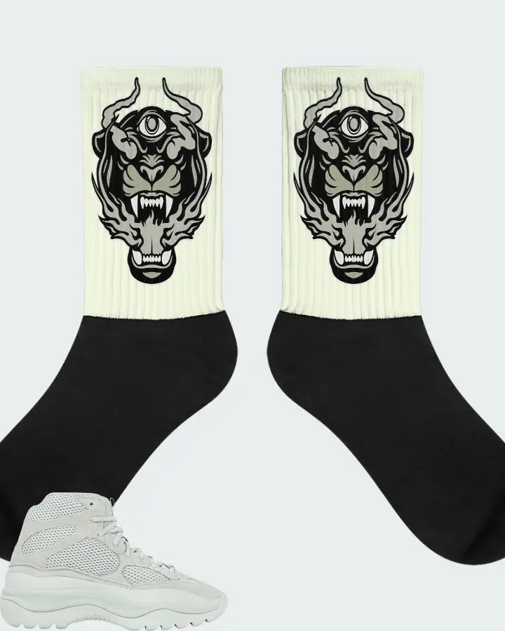 adidas Yeezy Desert Boot Salt 2024 Matching Socks