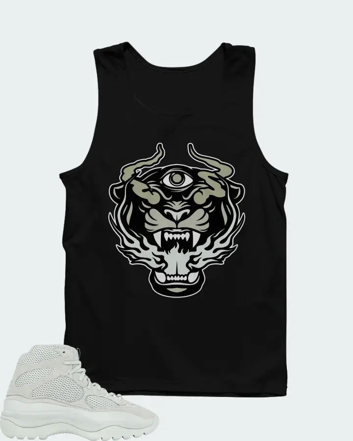adidas Yeezy Desert Boot Salt 2024 Matching Tank Top