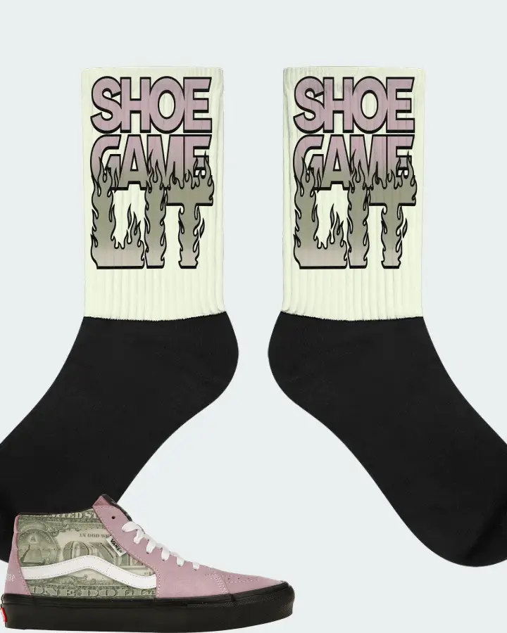 Vans Skate Grosso Mid Sneaker Matching Citron Socks - Shoe Game Lit Refreshed