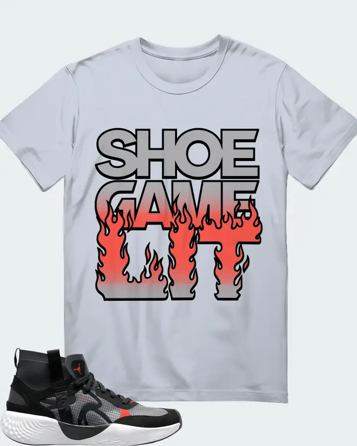 Jordan Delta 3 Mid Sneaker Matching Light Blue T-Shirt - Shoe Game Lit Refreshed