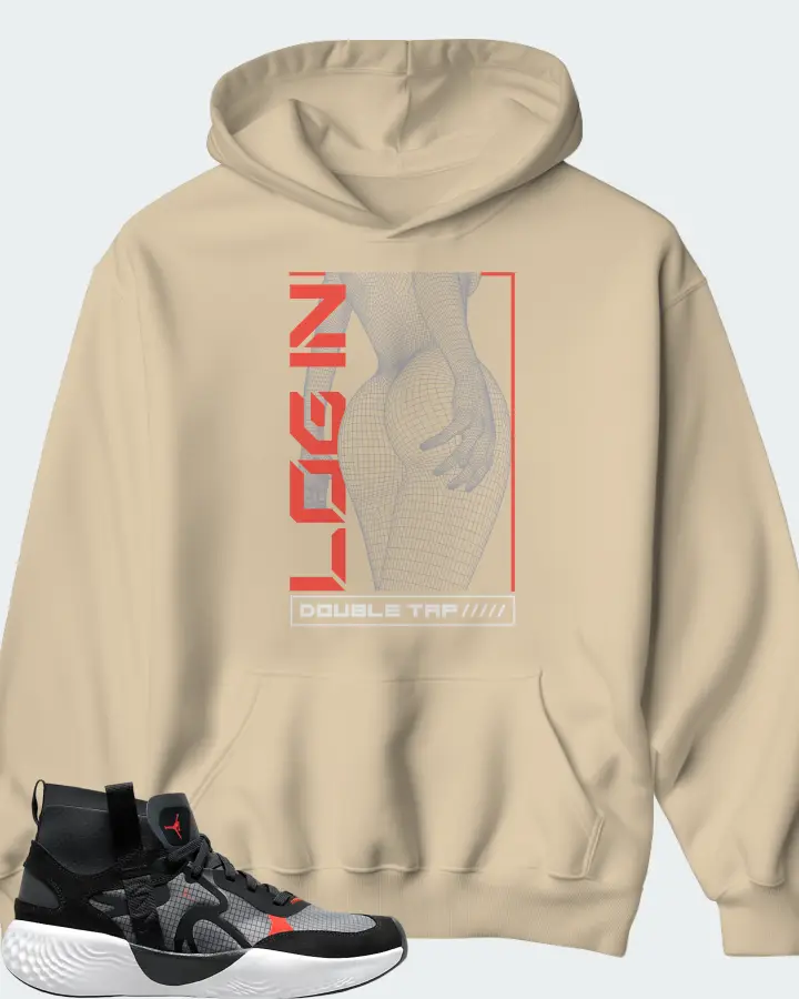 Hoodie in Cream