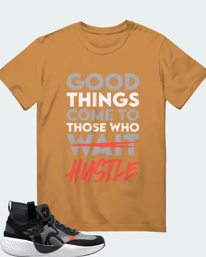 Jordan Delta 3 Mid Sneaker Matching Toast T-Shirt - Good Things Come