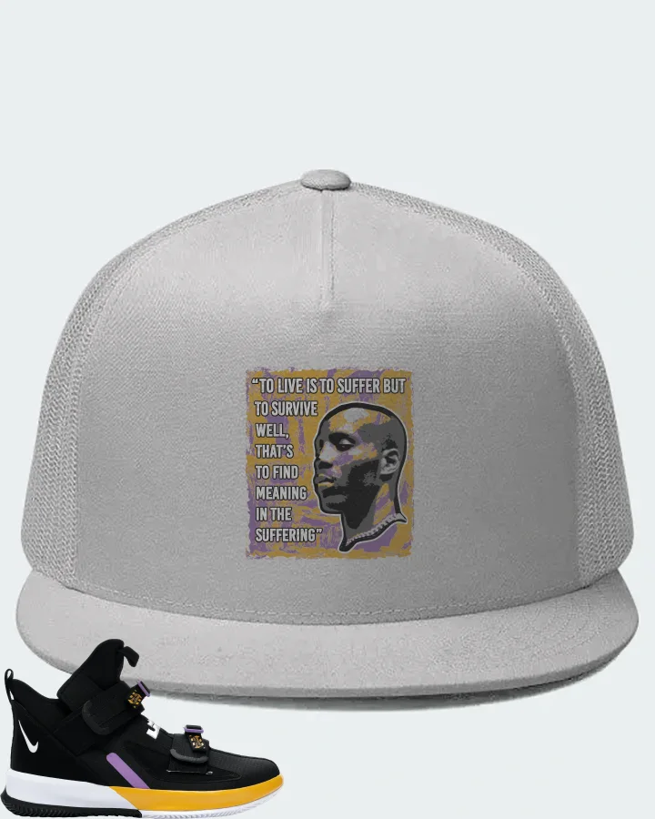 Nike LeBron Soldier 13 Sneaker Matching White Hat - DMX Suffer Quote