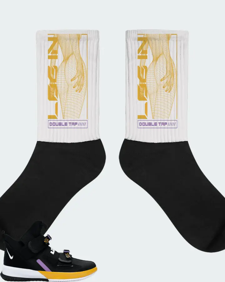 Socks in White