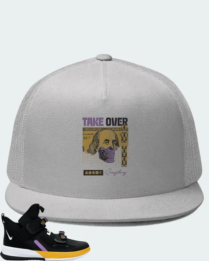 Nike LeBron Soldier 13 Sneaker Matching White Hat - Take Over