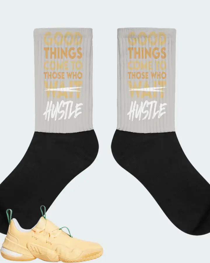 adidas Trae Young 1 Sneaker Matching Grey Socks - Good Things Come