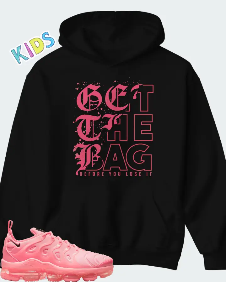 Nike Air VaporMax Plus Sunset Pulse Bubblegum (Women's) Matching Kid's Hoodie